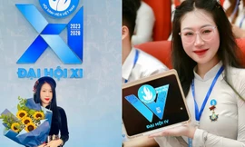 Nhìn lại chặng đường 4 năm gắn bó và tích cực tham gia các hoạt động Đoàn - Hội của nữ sinh quê xứ Trà