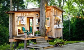 Phát sốt với những ngôi nhà nhỏ giữa rừng thi vị và đẹp như mơ