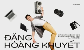 Đặng Hoàng Khuyết: Chàng huấn luyện viên giọng nói bén duyên cùng Mỹ thuật Đa phương tiện