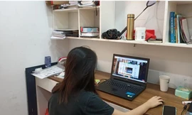 Tân sinh viên sẵn sàng tâm thế học trực tuyến