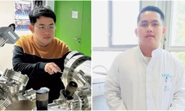 Chàng trai 26 tuổi từng phụ hồ lấy tiền đi học nhận hai bằng tiến sĩ ở Pháp và Bỉ