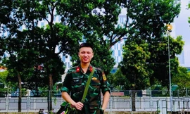 Nam sinh Học viện Quân y lần đầu tham gia chống COVID-19 và những trải nghiệm khó quên