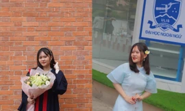 Cô gái đa tài là Thủ khoa đầu vào ngành Ngôn ngữ Anh tốt nghiệp với tấm bằng Xuất sắc 