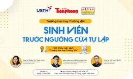 Trường Đại học Khoa học và Công nghệ Hà Nội (USTH) và Báo Tiền Phong tổ chức toạ đàm hướng nghiệp cho sinh viên