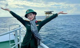 Ca sĩ An Thu An – Á quân Sao Mai 2022 và hải trình mang âm nhạc kết nối trái tim đất liền với đảo Trường Sa