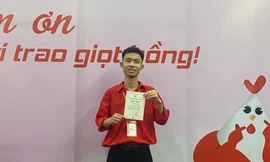Nam sinh Nghệ An khẳng định Đội máu là dấu mốc quan trọng trong cuộc đời