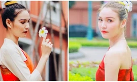 Bông hoa Chămpa nở ngát hương tại Đại học Thủy lợi