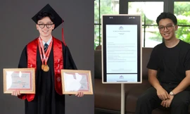 Dấu ấn Tiếng Pháp và giấc mơ Eiffel của chàng Thủ khoa Trường Đại học Ngoại thương