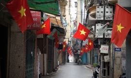 Ngắm phố phường Hà Nội yên bình mồng 1 Tết Ất Tỵ