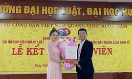 Nguyên PCT Hội sinh viên HUL: 'Thước đo của cuộc đời không phải thời gian mà là sự cống hiến'