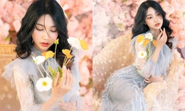 Nữ sinh Bách Khoa đẹp ‘Thi tịnh’ trong bộ ảnh mới