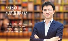 Nhà báo Nguyễn Tuấn Anh chia sẻ câu hỏi thường gặp nhất khi nói chuyện về Sách và Văn hoá đọc