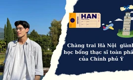 Chàng trai Hà Nội tiết lộ bí kíp giành học bổng Thạc sĩ toàn phần của Chính phủ Ý