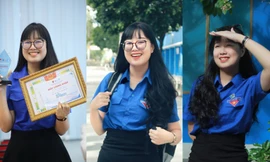 Nữ sinh ‘khăn rằn’ với lý tưởng sống làm đẹp cho đời qua hoạt động vì cộng đồng