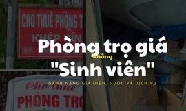 Sinh viên chật vật tìm phòng trọ giá ‘sinh viên’