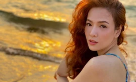 Đan Lê tự tin diện áo tắm khoe body nóng bỏng ở tuổi 39