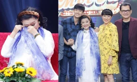 Dàn sao vở 'Lá sầu riêng' hội ngộ, NSND Kim Cương bật khóc khi nhắc về mẹ