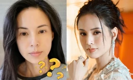 'Tiểu Long Nữ' Lý Nhược Đồng khoe mặt mộc ở tuổi 57