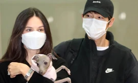 Song Joong Ki và vợ Tây lần đầu xuất hiện