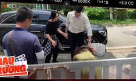 Hậu trường Quỳnh Kool tát Diễm Hương và Bình An đến thâm tím tay