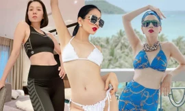 Tuổi 41 của Lệ Quyên: Chăm tập thể dục, body ngày càng nóng bỏng