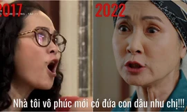 Câu thoại trùng lặp của 'mẹ chồng' NSND Lan Hương khiến khán giả 'tức sôi máu' 