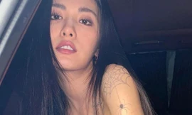 Mỹ nhân Hàn đẹp nhất thế giới xăm từ vai xuống mắt cá chân 