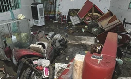 Khu phố ở Đồng Nai tan hoang, đổ nát sau trận lũ lịch sử