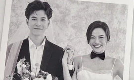 Hé lộ thiệp cưới của Anh Tú – Diệu Nhi