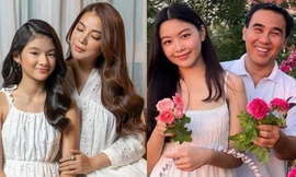 Hai con gái tuổi thiếu nữ của Trương Ngọc Ánh, Quyền Linh: Xinh đẹp, khí chất vượt trội