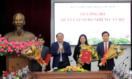 Bộ Văn hóa, Thể thao và Du lịch công bố quyết định về công tác cán bộ