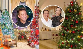 Nhà sao Việt ngợp sắc màu Noel: Đàm Vĩnh Hưng, Thúy Hạnh chi khủng mua đồ trang trí