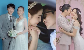 Chớm 30, Đình Tú khoe tình trường dày dặn khi 'kết hôn' cùng dàn mỹ nhân VFC