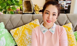 Thúy Nga livestream giải thích thực hư chuyện bị cảnh sát Mỹ đuổi ra khỏi nhà