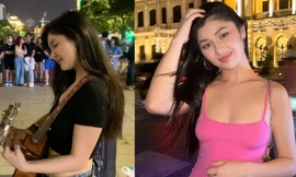 Danh tính cô gái Úc gây sốt khi hát 'See tình' ở phố đi bộ Nguyễn Huệ