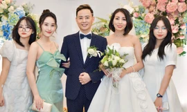 Đám cưới lần 4 của Tùng Dương 'Người phán xử' và vợ kém 12 tuổi
