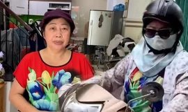 Nghệ sĩ Phi Phụng ế show, làm shipper phụ con trai thời dịch