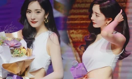 Dương Mịch diện đầm khoét eo khoe thân hình đẹp nức nở