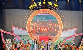 Hai đại bang Minh Tơ, Huỳnh Long cùng diễn trong một tiết mục 