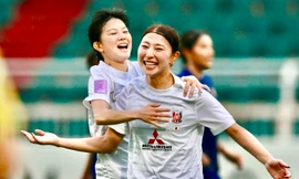 Đại diện Nhật Bản thắng 2-0 đội bóng nữ đến từ Đài Bắc Trung Hoa.