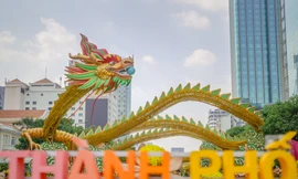 Ngắm linh vật rồng ở các tỉnh, thành phía Nam