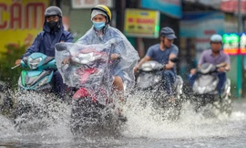 TPHCM mưa liên tục đến hết tuần, có nơi mưa rất to