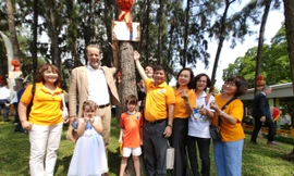 Khánh thành 'vườn thông Hữu nghị' tại TPHCM