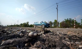 Tuyến đường ngập ngụa rác, hoang tàn ám ảnh 