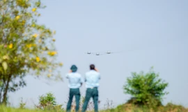 Tiêm kích Su-30MK2 tung cánh trên bầu trời Đồng Nai