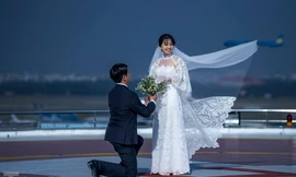 Háo hức chuẩn bị lễ cưới tập thể cho lực lượng tuyến đầu ở TPHCM