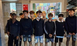 Nhóm thanh niên ở Long An mang mã tấu, 'bom xăng' đi giải quyết mâu thuẫn 
