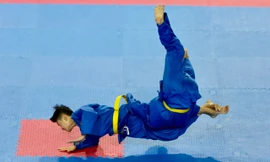 Các thế võ Vovinam uy lực tại Hội khoẻ Phù Đổng toàn quốc