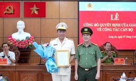 Giám đốc Công an tỉnh Long An điều động, bổ nhiệm nhiều nhân sự