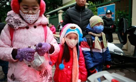 Hà Nội cho phép điều chỉnh giờ học trong những ngày rét đậm